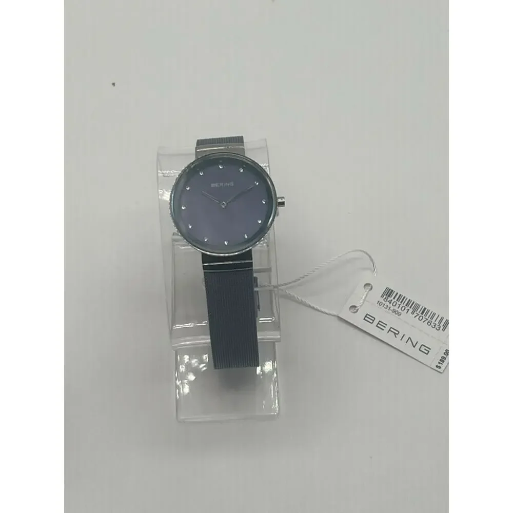BERING Classic 10131-909 Women's 31mm Lavender Dial Quartz Watch New Damaged Box
